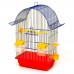Клетка РЕТРО Лори для волнистых попугаев и других декоративных птиц, краска  - фото 2