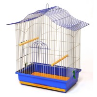 Клетка для попугаев ЛОРИ "Корелла", крашеная 47,0х30,0х62,0 см