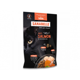 Беззерновий м'який корм Sanabelle Juicy Salmon для котів, лосось, 800 ..