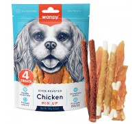 Ласощі для собак Wanpy Chicken Mix Up КУРЯЧИЙ МІКС, 150 г..