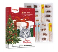 Набір ласощів для котів Wanpy Advent Calendar For Cats АДВЕНТ КАЛЕНДАР..