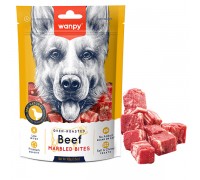 Wanpy Мраморная говядина (Marbled Beef Bites) лакомство для собак 100г..