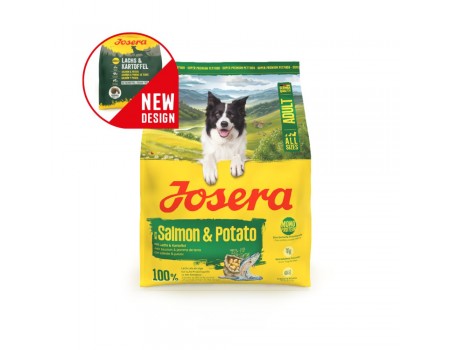 ***Josera Lachs and Kartoffel  корм для собак 0,9кг(термін придатності 11.2026)