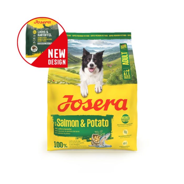 ***Josera Lachs and Kartoffel  корм для собак 0,9кг(термін придатності 11.2026)