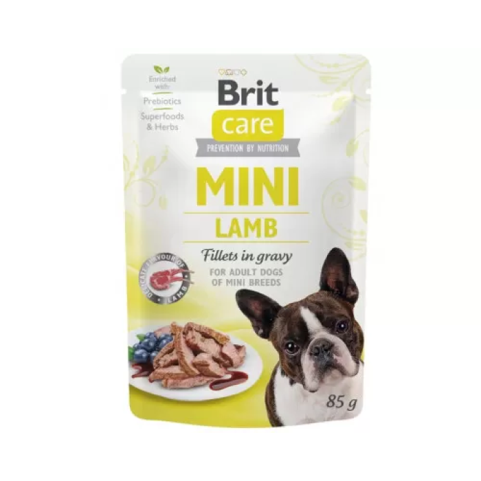 Пауч Brit Care Mini 85g филе в соусе янгенок