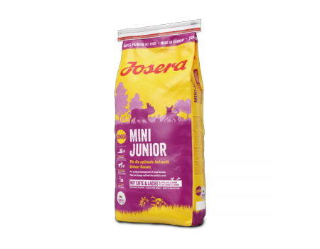 Josera Mini Junior для щенков мини пород с уткой и лососем 10 кг