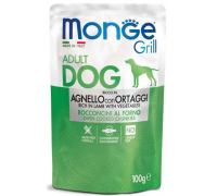 Monge Dog GRILL з ягням та овочами Повнораційний корм для собак Паучі ..