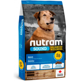 S6 NUTRAM Sound Balanced Wellness Adult Dog, холіст корм для дорослих ..