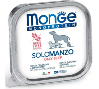 Monge Dog SOLO 100% говядина,  монопротеиновое питание для взрослой со..