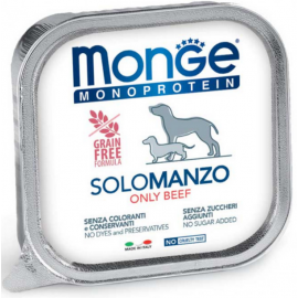 Monge Dog SOLO 100% яловичина, монопротеїнове харчування для дорослого..