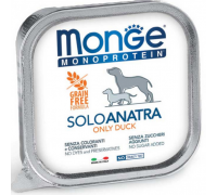Monge Dog SOLO 100% утка,  монопротеиновое питание для взрослой собаки..
