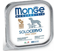 Monge Dog SOLO 100% оленина,  монопротеиновое питание для взрослой соб..