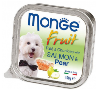 Monge Dog FRUIT лосось з грушею Повнораційний корм для собак Паштет з ..