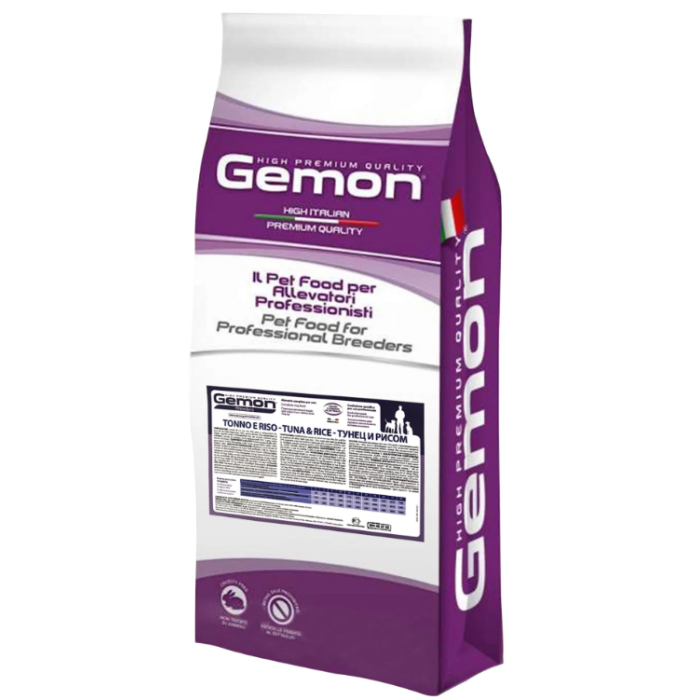 GEMON All Breeds Adult тунец & рис, полнорационный  корм  для  взрослых собак всех пород, 20 кг