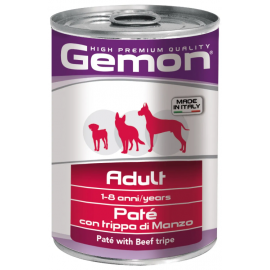 GEMON DOG WET Adult паштет с говяжьим рубцом для собак  всех пород , 4..