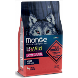 MONGE DOG BWILD LOW GRAIN - полноценный рацион для взрослых собак всех..