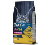 Monge Cat Bwild Low Grain Hare meat Сухой низкозерновой корм из мяса з..