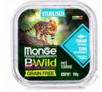 Monge Cat Вwild Grain Free Sterilized Tuna Vegetables Консерва беззерн..