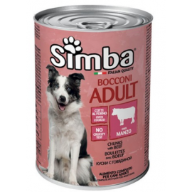 Simba Dog Wet Beef Влажный корм для собак с говядиной, 415г..