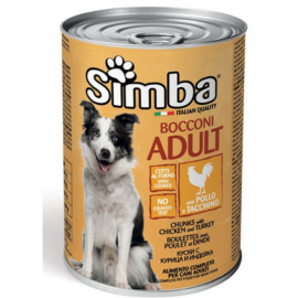 Simba Dog Wet Chicken&Turkey Вологий корм для собак з куркою та індичк..