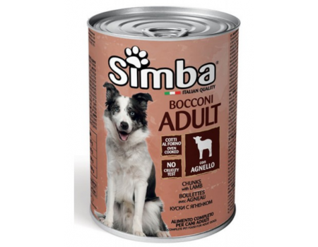 Simba Dog Wet Lamb Влажный корм для собак с ягненком, 415г