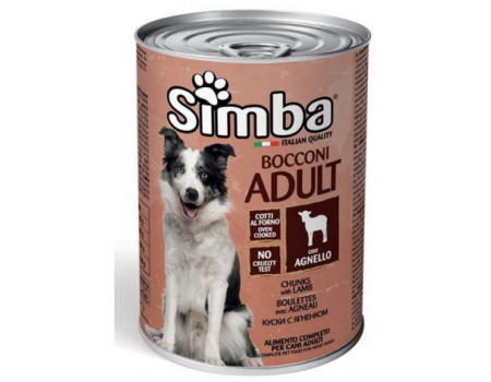 Simba Dog Wet Lamb Вологий корм для собак з ягнятком, 415г