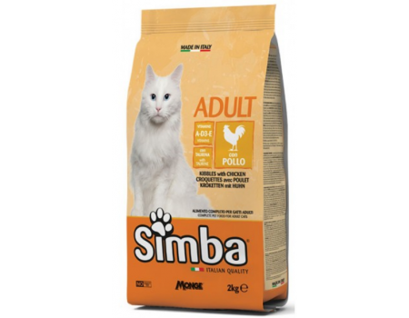 Simba Cat Chicken Сухой корм для котов с курицей, 5 кг