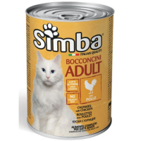 Simba Cat Wet Chicken Влажный корм для кошек с курицей, 415г
