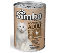 Simba Cat Wet Game Влажный корм для кошек с дичью, 415г..