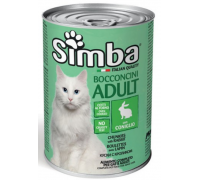 Simba Cat Wet Rabbit Влажный корм для кошек с кроликом, 415г..
