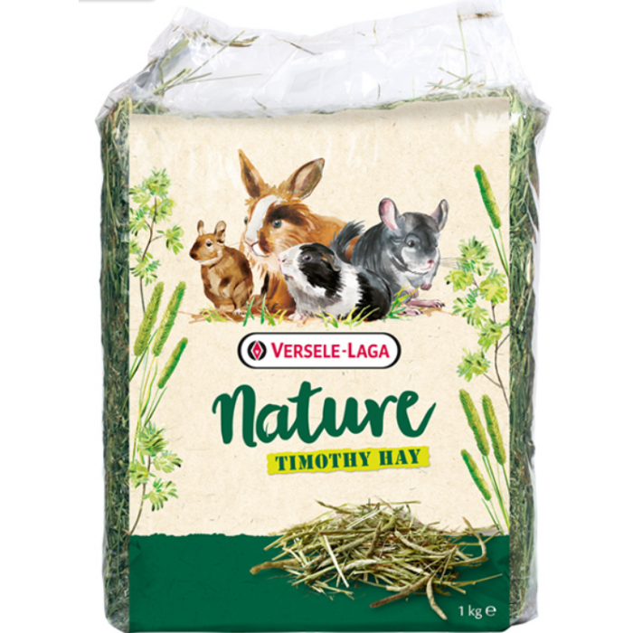 Versele-Laga Nature Timothy Hay НАТЮР СЕНО ТИМОФІЇВКИ для кроликів, гризунів, 1 кг.