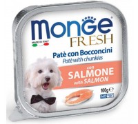 Monge Dog FRESH, Паштет для собак, лосось, 100 г..