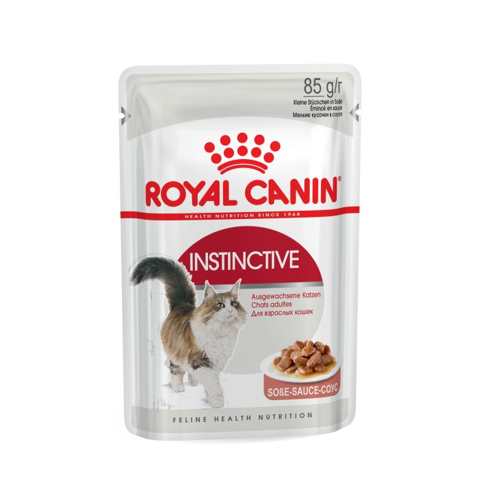 Вологий корм для дорослих котів ROYAL CANIN INSTINCTIVE IN GRAVY 0.085 кг 