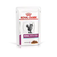 Вологий корм для дорослих котів ROYAL CANIN RENAL FELINE FISH Pouches 0.085 кг 