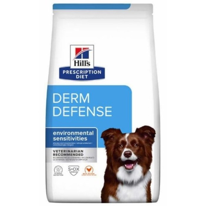 Hill`s PD Canine DermDef - лікувальна дієта для собак при алергії, блошиному та атопічному дерматиті 12кг