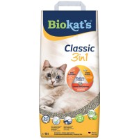 Наповнювач для котячого туалету Biokat's Classic 3in1 бентонітовий, 10 л