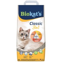 Наповнювач для котячого туалету Biokat's Classic 3in1 бентонітовий, 18 л 