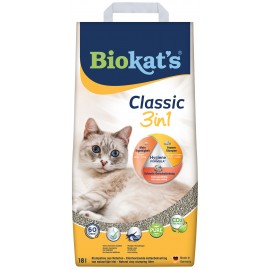 Наполнитель для кошачьего туалета Biokat's Classic 3in1 бентонитовый, ..