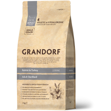 Grandorf Rabbit and Turkey  ADULT STERILIZED - Грандорф Сухой корм Кролик для стерилизованних котов, 2 кг