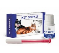 Фитокомплекс для кошек и собак ProVET «Кіт Воркіт» 20 мл + шприц (успо..
