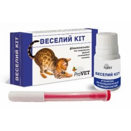 Фітокомплекс для котів ProVET «Веселий Кіт» 20 мл + шприц (для підтримки сечовидільної системи)