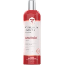 Антиалергенний шампунь для собак та кішок Veterinary Formula Hot Spot&Itch Relief Medicated, болезаспокійливий та протизапальний, 473 мл.