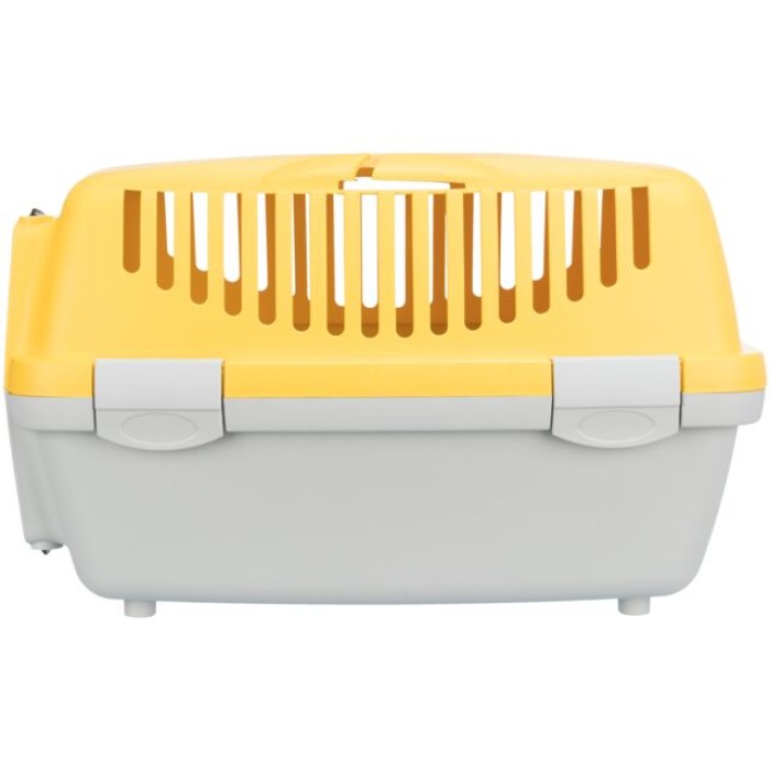 Переноска для собак "Capri 1" TRIXIE, (max.6кг) 32х31х48см, світло-сірий/жовтий