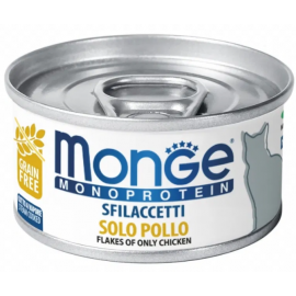 Monge Cat MONOPROTEIN м'ясні пластівці курка, монопротеїнове харчуванн..