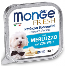 Monge Dog Fresh COD FISH Повнораціонний корм для собак з тріскою 100 г