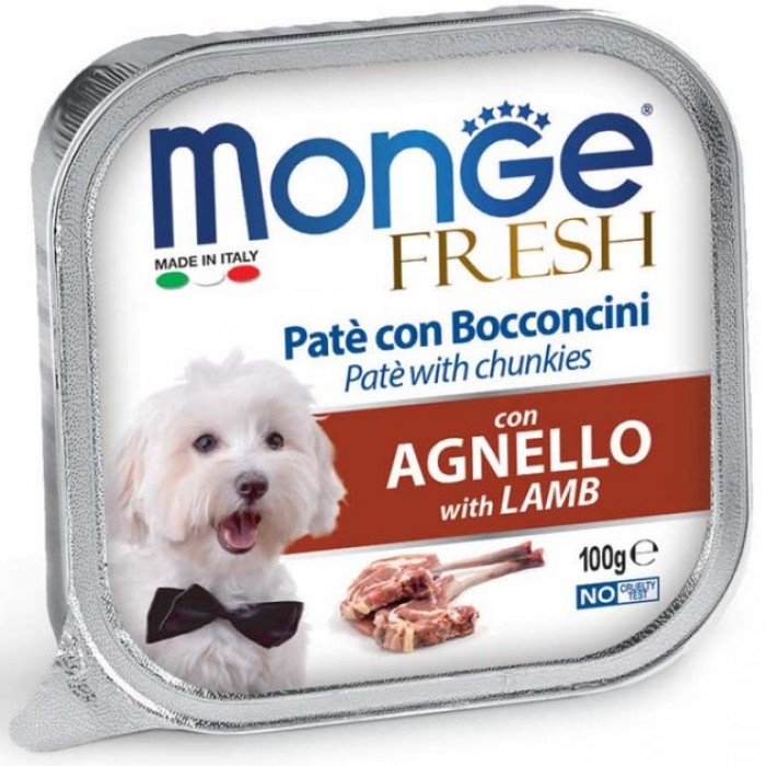 Monge Dog Fresh консерви для собак ягня, 100 г