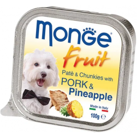 Monge Dog FRUIT свининою та ананасом Повнораційний корм для собак Пашт..