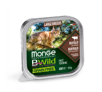 Monge Cat Вwild Grain Free буйвол з овочами, повноцінний збалансований..
