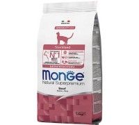 Monge Cat MONOPROTEIN Sterilised с говядиной - полноценный сбалансиров..