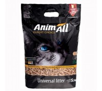 AnimAll Дерев'яний наповнювач для котячого туалету, 5,3 кг..
